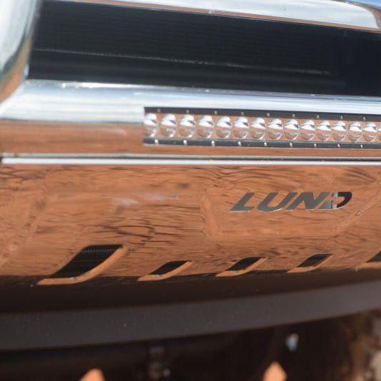 Lund 07-17 Chevy Silverado 1500 Bull Bar w/Light & Wiring - Polished