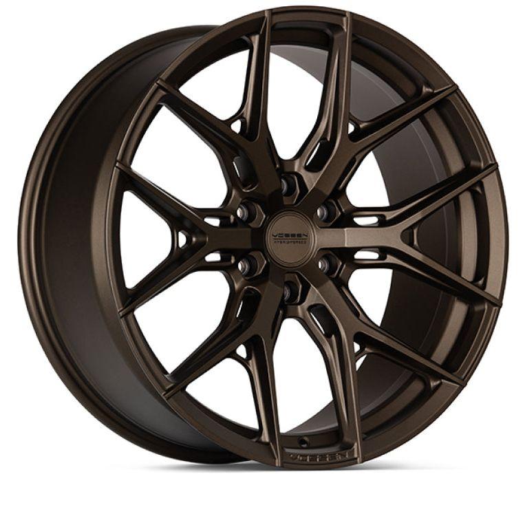 Vossen HF6-4 22x10 / 6x135 / ET-18 / Super Deep Face / 87.1 - Terra Bronze Wheel