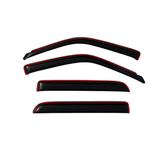 AVS 02-03 Lincoln Blackwood Ventvisor In-Channel Front & Rear Window Deflectors 4pc - Smoke