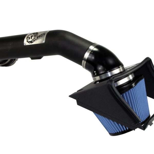 aFe MagnumFORCE Intakes Stage-2 P5R AIS P5R Ford F-150 11-12 V8-5.0L (blk)-Cold Air Intakes-aFe-AFE54-11962-1B-SMINKpower Performance Parts