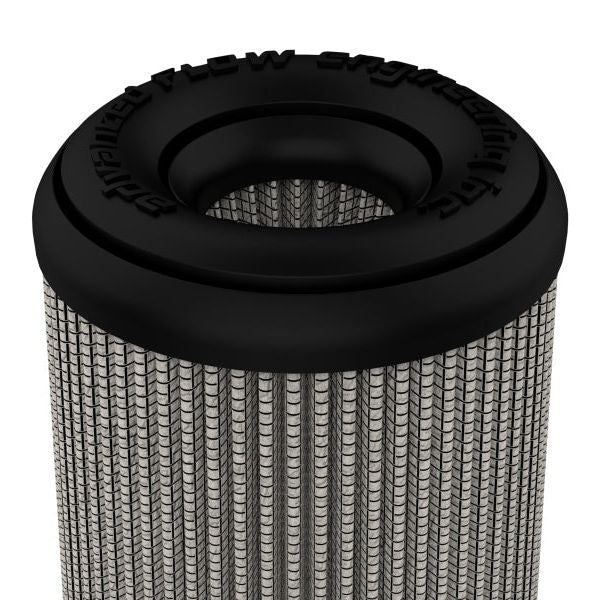 aFe MagnumFLOW Pro DRY S Universal Air Filter 4in F x 6in B x 4in T (Inv) x 8in H