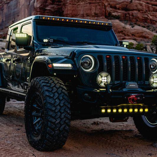 Oracle Jeep Wrangler JL/Gladiator JT Integrated Windhsiled LED Light Bar System