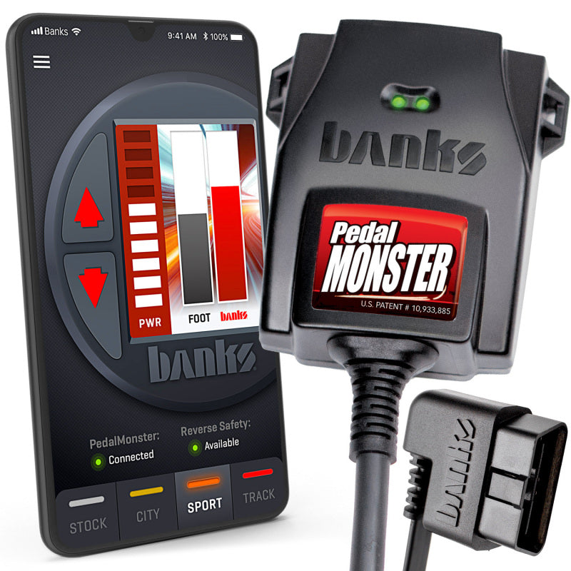 Banks Power Pedal Monster Throttle Sensitivity Booster (Stand-Alone) - Use w/Phone