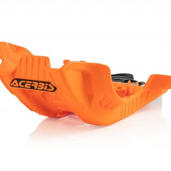 Acerbis 19-22 KTM XC-F250/350/ FX350/ 21-23 GasGas EX/MC Skid Plate Large - Black/16 Orange