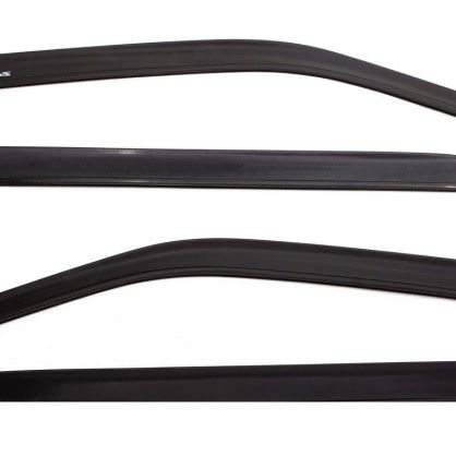 AVS 16-18 Toyota Tacoma Double Cab Ventvisor In-Channel Window Deflectors 4pc - Matte Black