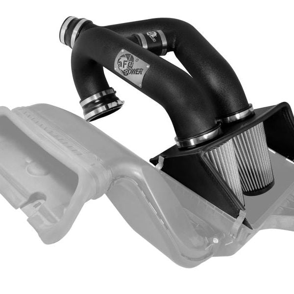 aFe MagnumFORCE Pro DRY S Stage-2 XP Intake System 16 Ford F-150 EcoBoost V6-2.7L/3.5L (tt) (Blk)-Cold Air Intakes-aFe-AFE51-12642-1B-SMINKpower Performance Parts