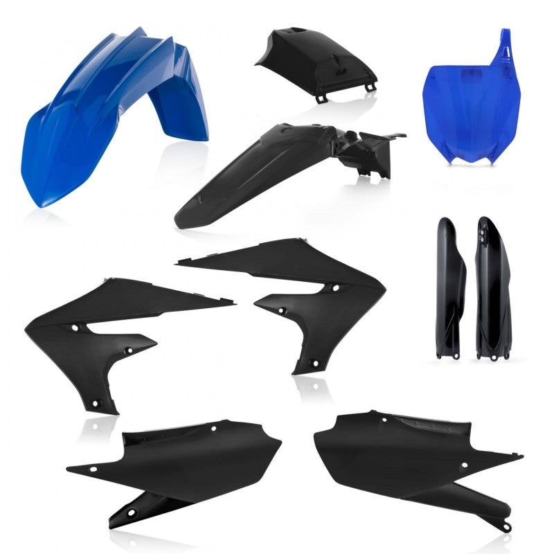 Acerbis 19-23 Yamaha YZ250F/YZ450FX/ 21-23 YZ250FX/ 18-22 YZ450F Full Plastic Kit - Black-Plastics-Acerbis-ACB2736351034-SMINKpower Performance Parts