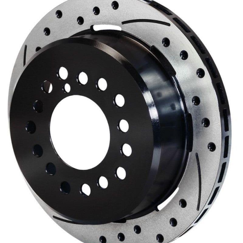 Wilwood Rotor-1.91in Offset-SRP-BLK-Drill-LH 12.19 x .810 - 5 Lug