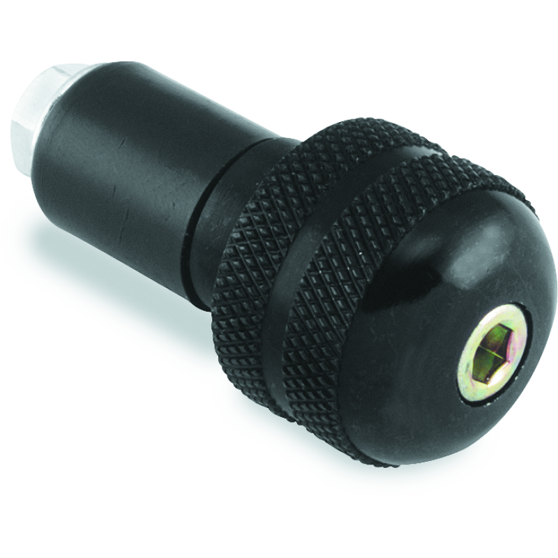 BikeMaster Anti-Vibration Bar Ends - 1in - Black