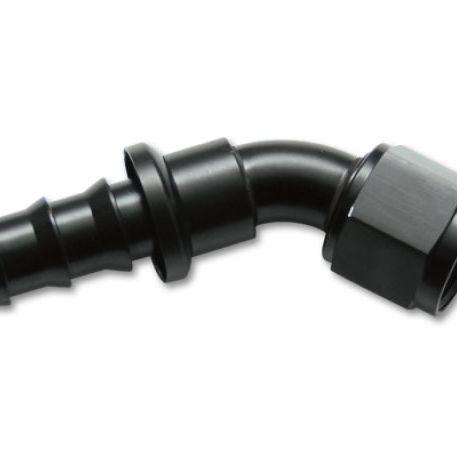 Vibrant -8AN Push-On 45 Deg Hose End Fitting - Aluminum-Fittings-Vibrant-VIB22408-SMINKpower Performance Parts