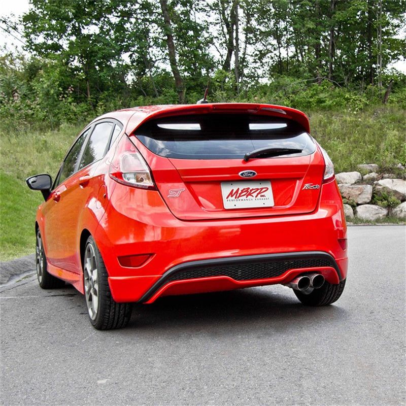 MBRP 14-19 Ford Fiesta ST 1.6L EcoBoost 3in Dual Outlet Alum Cat Back-Catback-MBRP-MBRPS4202AL-SMINKpower Performance Parts