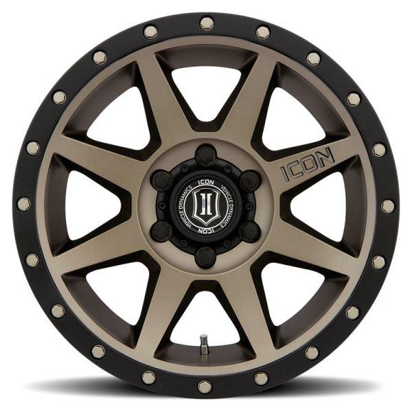 ICON Rebound 18x9 6x5.5 25mm Offset 6in BS 95.1mm Bore Bronze Wheel