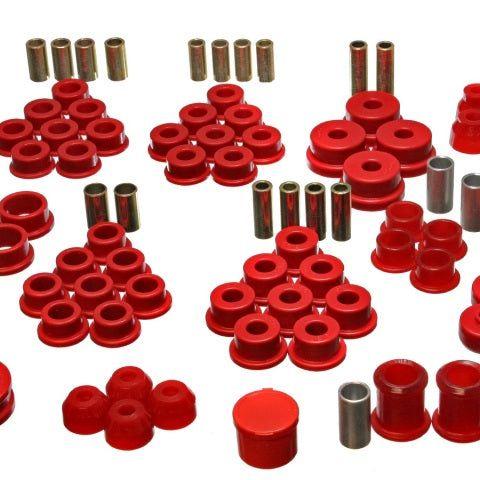 Energy Suspension 84-95 Chevrolet Corvette Red Hyper-flex Master Bushing Set