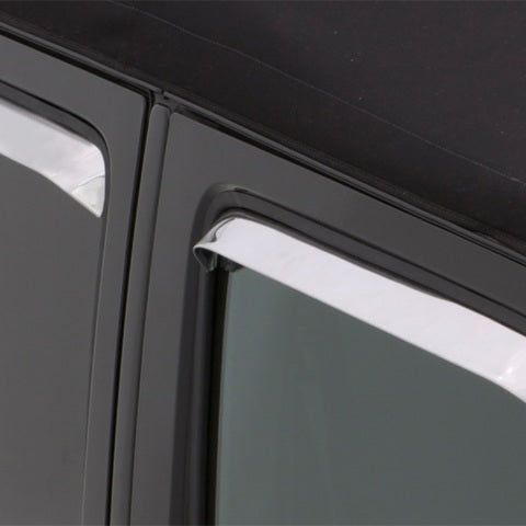 AVS 77-85 Buick Lesabre Ventshade Front & Rear Window Deflectors 4pc - Stainless