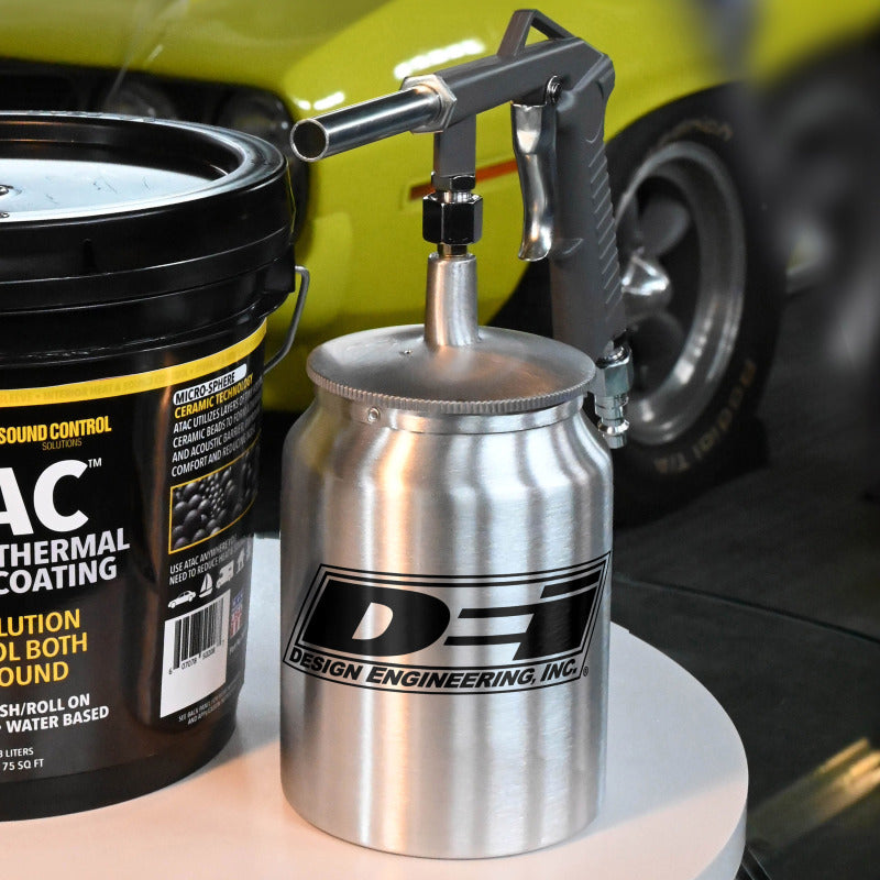 DEI ATAC (Advanced Thermal Acoustic Coating) Paint Spray Gun & Canister