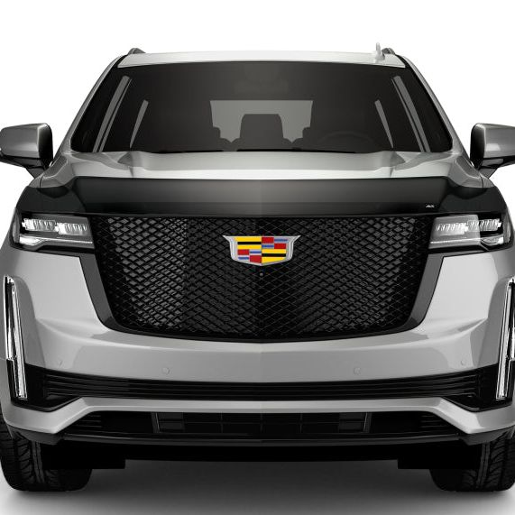 AVS 2021 Cadillac Escalade High Profile Bugflector II Hood Shield - Smoke