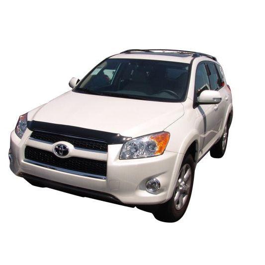 AVS 06-11 Toyota RAV4 Aeroskin Low Profile Acrylic Hood Shield - Smoke