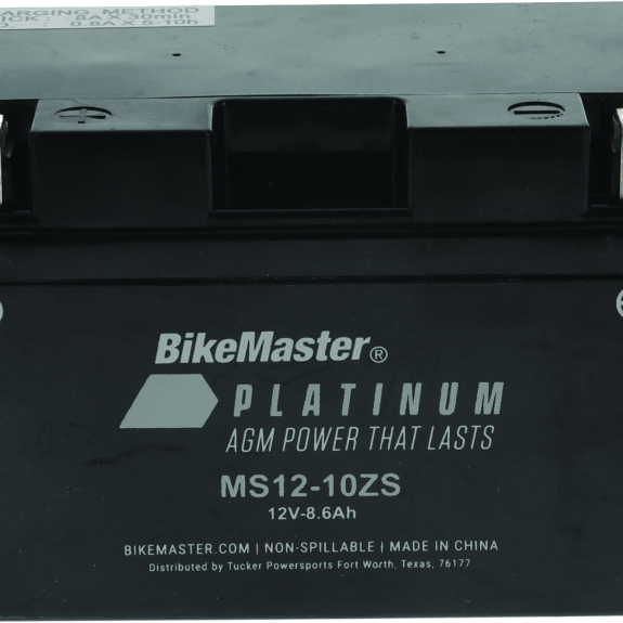 BikeMaster AGM Battery - MS12-10ZS