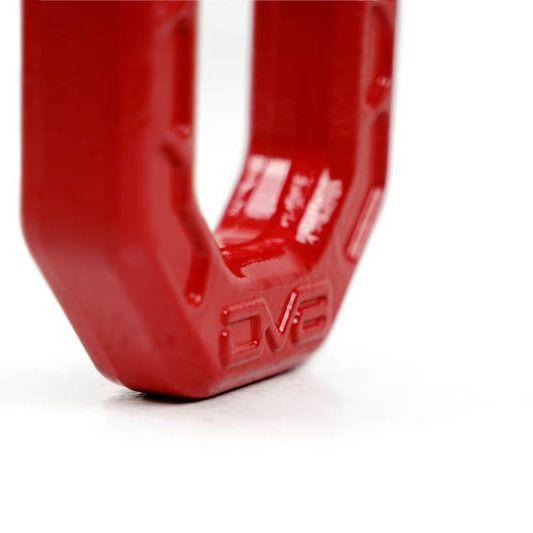 DV8 Offroad Elite Series D-Ring Shackles - Pair (Red)