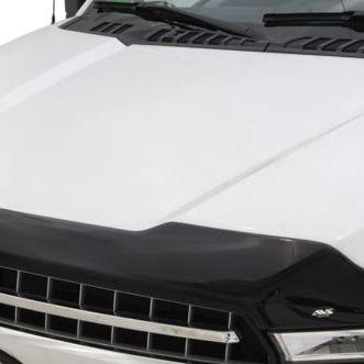 AVS 16-18 Ford Explorer (Excl. Sport Model) Aeroskin Low Profile Acrylic Hood Shield - Smoke