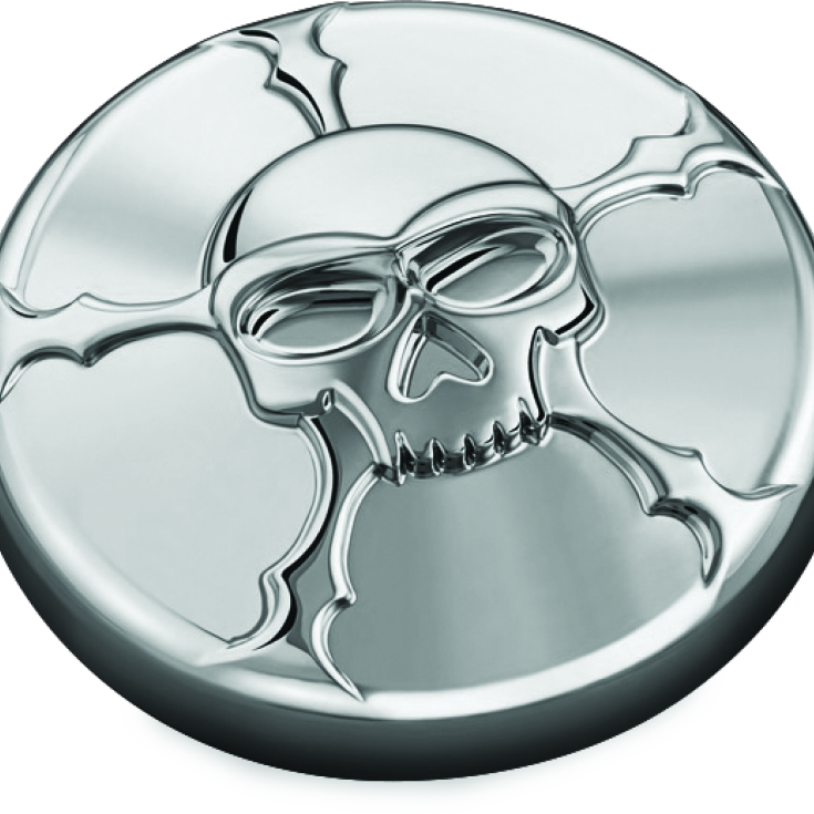 Kuryakyn Zombie Gas Cap Vented Chrome