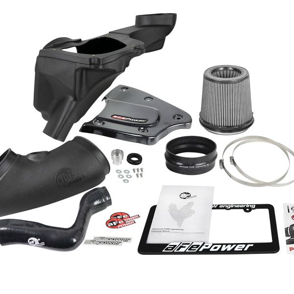 aFe POWER Magnum FORCE Stage-2Si Pro Dry S Intake System 08-13 BMW M3 (E90/E92/E93) S65 V8-4.0L-Cold Air Intakes-aFe-AFE51-82952-C-SMINKpower Performance Parts