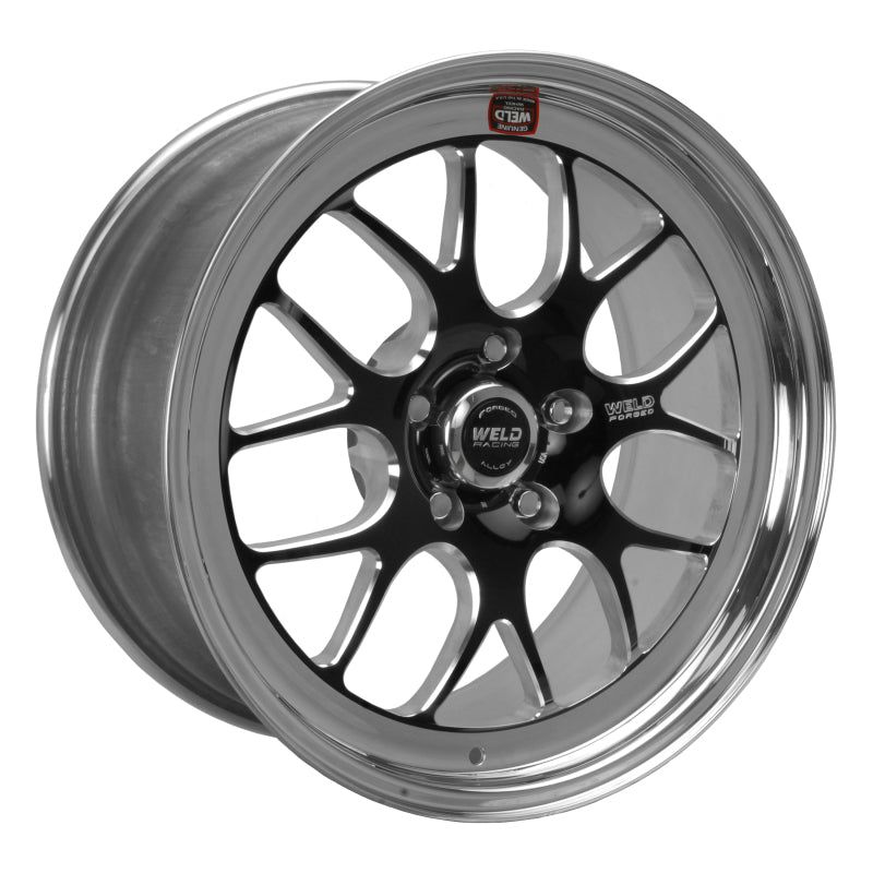 Weld S77 18x5 / 5x4.5 BP / 2.1in. BS Black Wheel (High Pad) - Non-Beadlock-Wheels - Forged-Weld-WEL77HB8050A21A-SMINKpower Performance Parts
