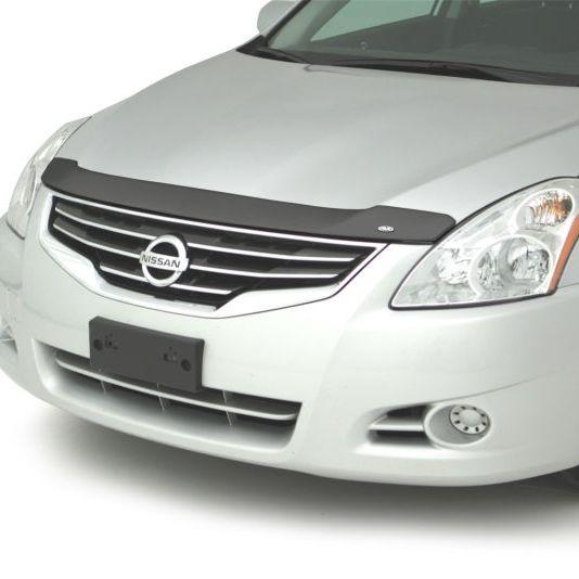 AVS 10-12 Nissan Altima Aeroskin Low Profile Acrylic Hood Shield - Smoke