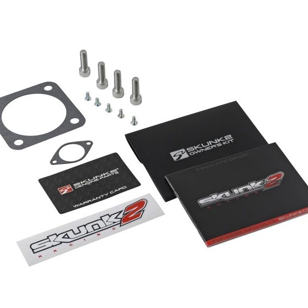 Skunk2 Pro Series Mitsubishi EVO VII/VIII/IX 68mm Billet Throttle Body (Race Only)-Throttle Bodies-Skunk2 Racing-SKK309-06-0001-SMINKpower Performance Parts