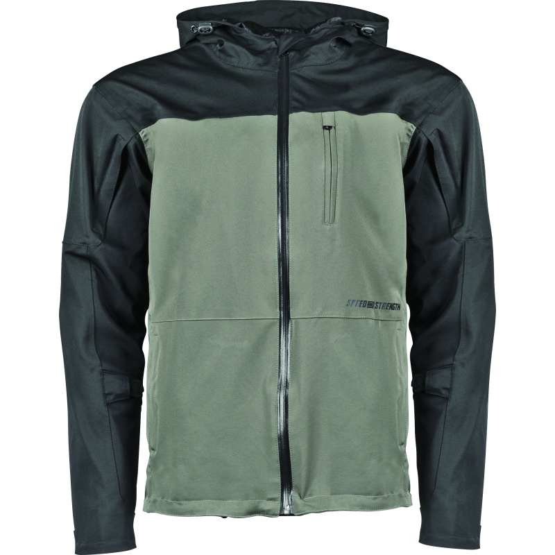 Speed and Strength Fame and Fortune Jacket Black/Olive - Large