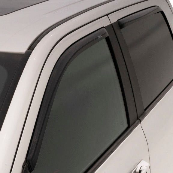 AVS 07-13 Chevy Silverado 1500 Ext. Cab Ventvisor Front & Rear Window Deflectors 4pc - Smoke