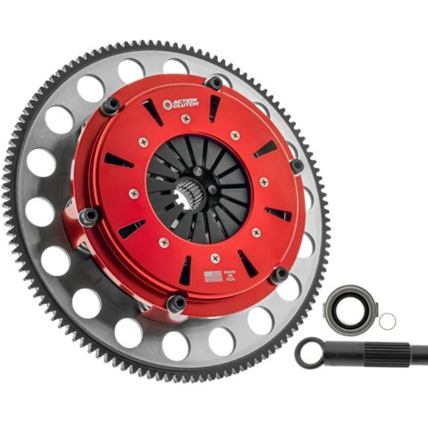 Action Clutch 94-01 Acura Integra 1.8L (B18) 7.25in Twin Disc Race Clutch w/FW(Use B/D-Series Bolts)