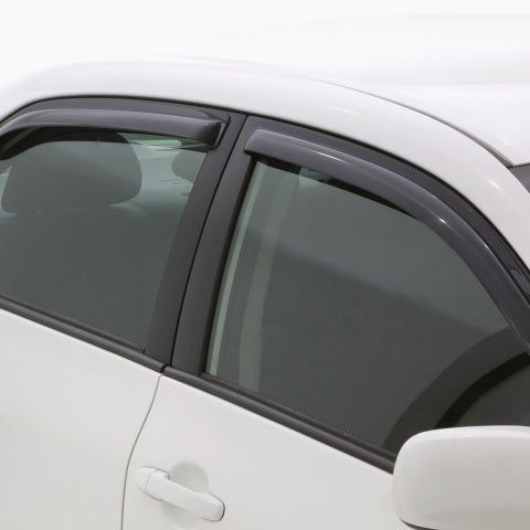 AVS 12-18 Ford Focus Ventvisor In-Channel Front & Rear Window Deflectors 4pc - Smoke