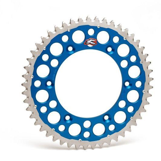 Renthal 16-17 KTM 250 EXC/ 300 EXC Rear Twinring - Blue 520-50P Teeth