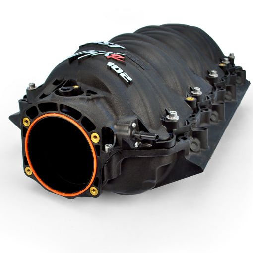 FAST LSXR Manifold 102MM Rect Port - Black-Intake Manifolds-FAST-FST146102B-SMINKpower Performance Parts