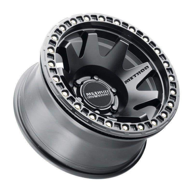 Method MR108 17x9 -44mm Offset 6x5.5 106.25mm CB Matte Black w/BH-H24125-38 Wheel-Wheels - Cast-Method Wheels-MRWMR10879060544B-SMINKpower Performance Parts