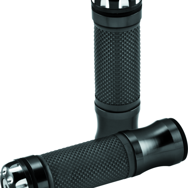 BikeMaster Grips 135mm Revolver Barend Grips - Black