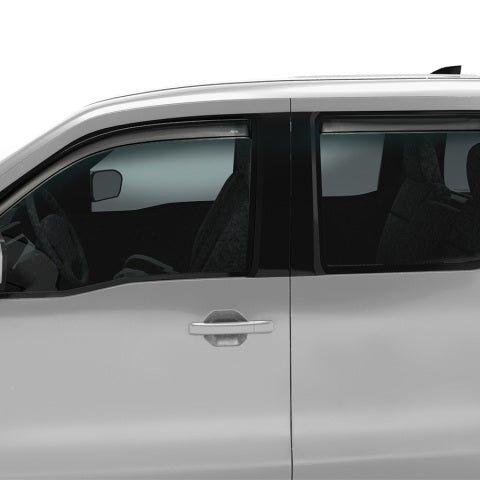 AVS 2022 Nissan Frontier Crew Cab Ventvisor In-Channel Window Deflectors - 4pc - Smoke