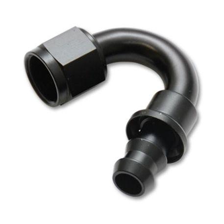 Vibrant -8AN Push-On 150 Deg Hose End Fitting - Aluminum-Fittings-Vibrant-VIB22508-SMINKpower Performance Parts