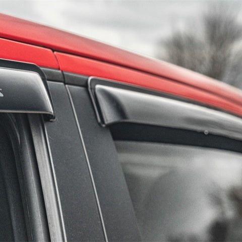 AVS 73-91 Chevy CK Crew Cab Ventvisor Outside Mount Window Deflectors 4pc - Smoke