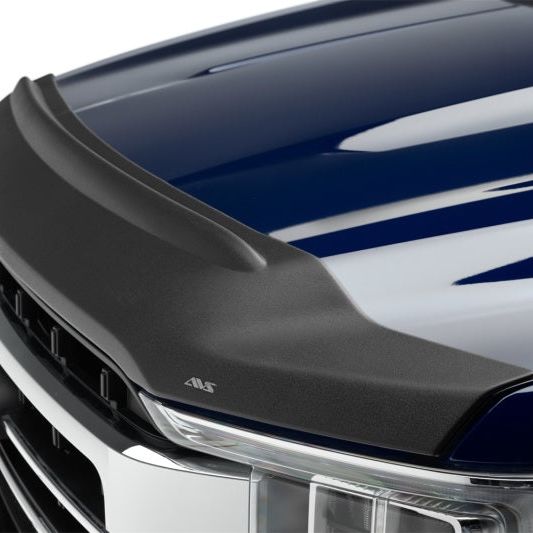 AVS 2021 Ford F-150 (Excl. Tremor/Raptor) Aeroskin II Textured Low Profile Hood Shield - Black