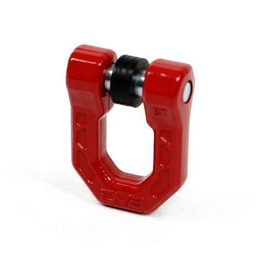 DV8 Offroad Elite Series D-Ring Shackles - Pair (Red)