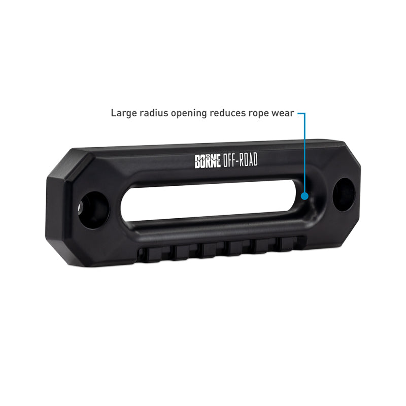 Borne Off-Road Hawse Fairlead - Black