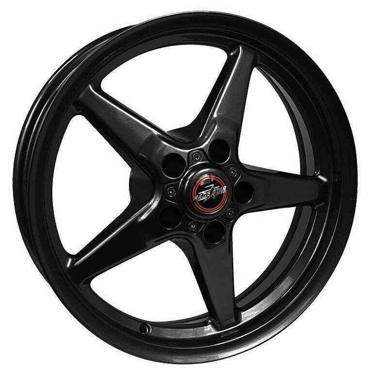 Race Star 92 Drag Star Bracket Racer 15x10 5x135BC 5.25BS Gloss Black Wheel