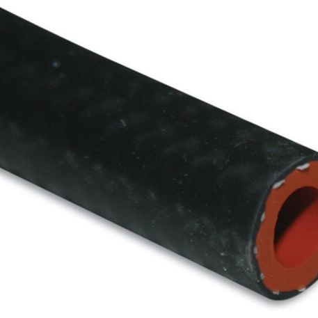 Vibrant 1/4in (6mm) I.D. x 20 ft. Silicon Heater Hose reinforced - Black-Hoses-Vibrant-VIB2040-SMINKpower Performance Parts