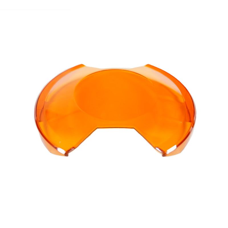 KC HiLiTES 6in. Light Shield for SlimLite LED - Amber-Light Covers and Guards-KC HiLiTES-KCL5104-SMINKpower Performance Parts