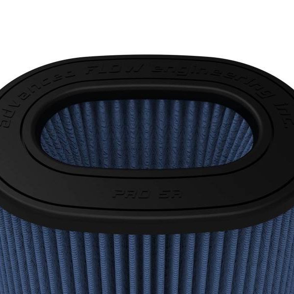 aFe MagnumFLOW Pro 5R Air Filter (6-3/4 x 4-3/4)in F x (8-1/2 x 6-1/2)in B x (7-1/4 x 5)in T