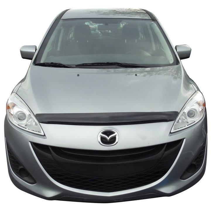 AVS 12-14 Mazda 5 Carflector Low Profile Hood Shield - Smoke