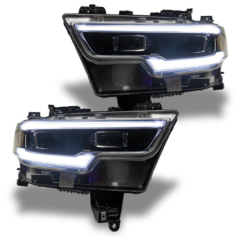 Oracle 19-21 RAM 1500 Projector LED Headlight DRL Upgrade Kit - ColorSHIFT RGBW+A w/ BC1 Controller-Headlights-ORACLE Lighting-ORL1448-335-SMINKpower Performance Parts