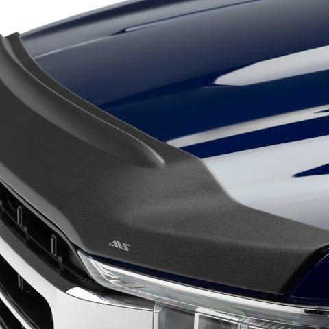 AVS 2021 Ford F-150 (Excl. Tremor/Raptor) Aeroskin II Textured Low Profile Hood Shield - Black